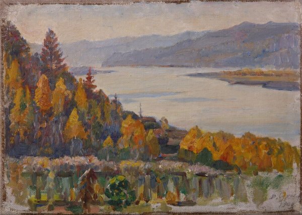 Василий Иванович Суриков акварели