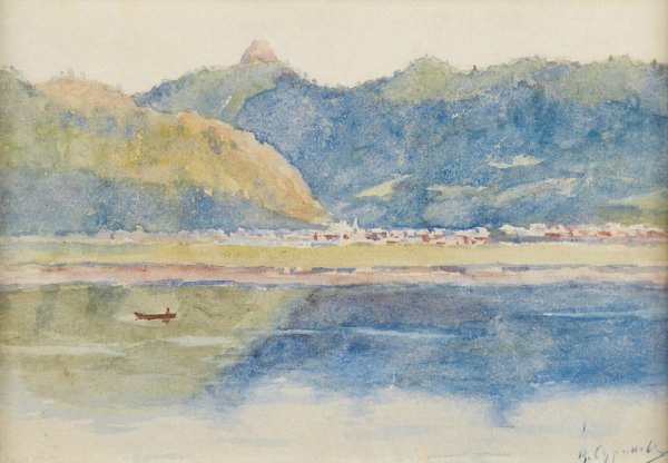 Василий Суриков зимний пейзаж