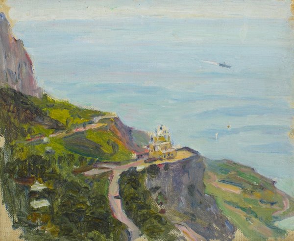 Василий Иванович Суриков вид на Красноярск с сопки