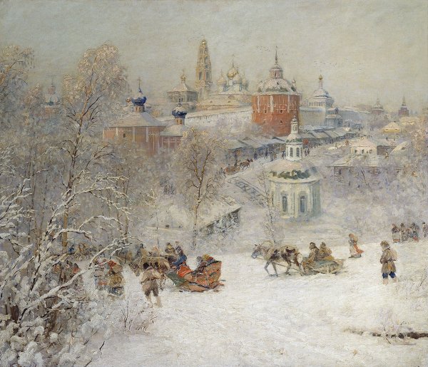 Павел Еськов художник о Москве