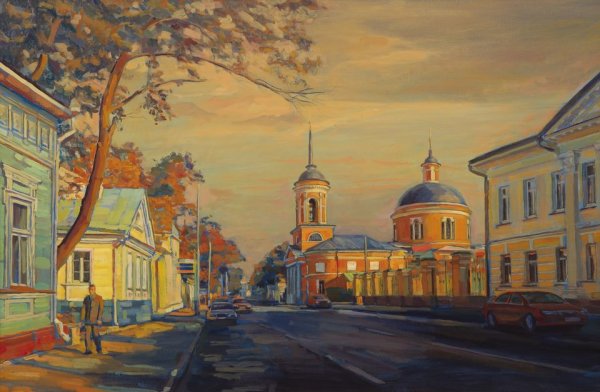 Сергей Андрияка пейзажи Москвы