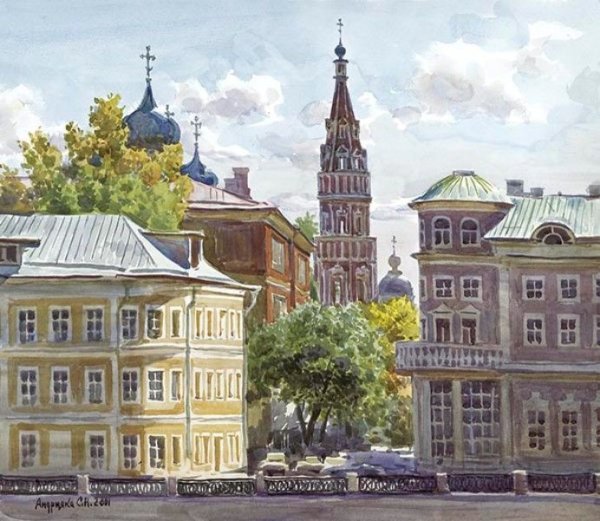 Сергей Андрияка пейзажи Москвы
