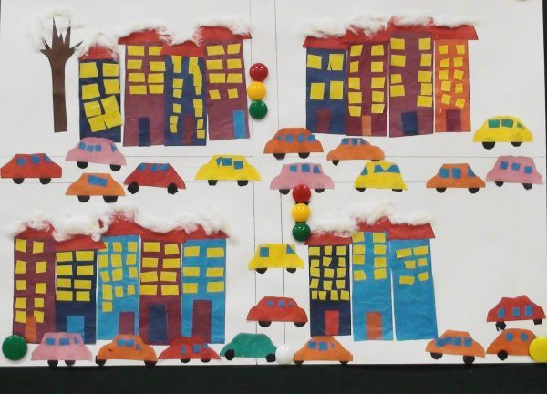 Поделки по ПДД из пластилина