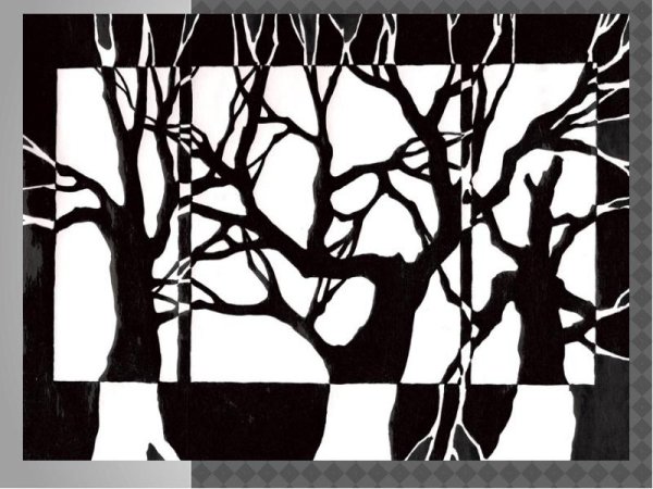 Эстамп линогравюра