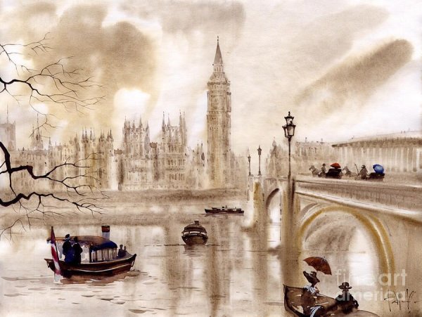 Старый Петербург в живописи Сабир и Светлана Гаджиевы