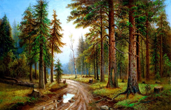 Шишкин Иван Иванович Полесье 1883