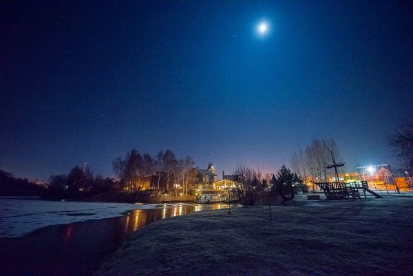 Рязань ночью