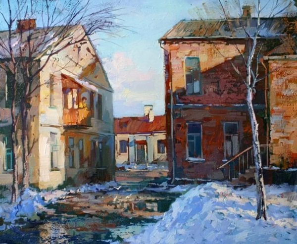 Акварелист Вячеслав Курсеев