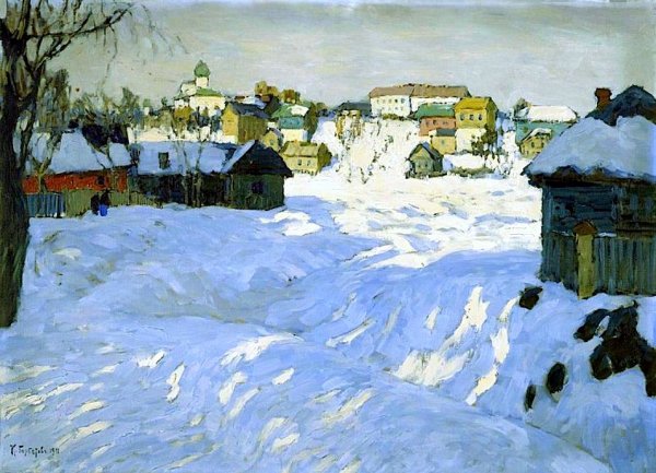 Горбатов Константин Иванович художник зима