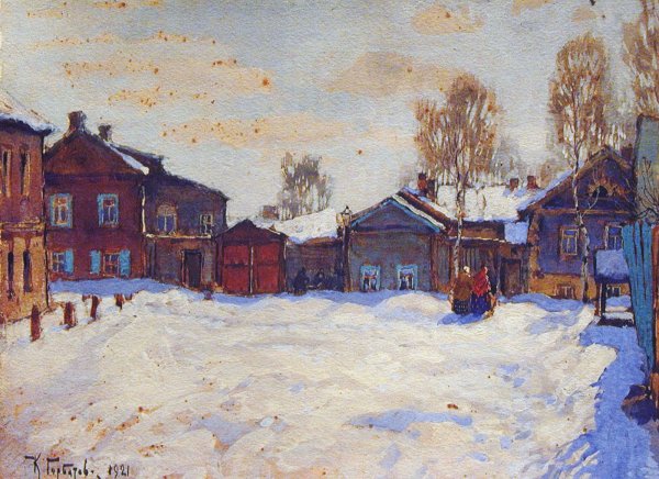 Горбатов Константин Иванович зимние пейзажи