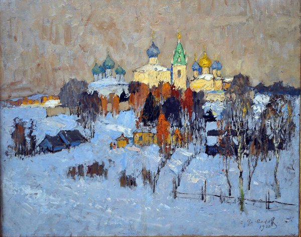 Горбатов Константин Иванович картины храмы