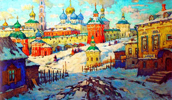 Художник Горбатов Сергиева Лавра