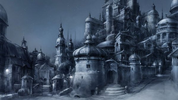 Фэнтези город