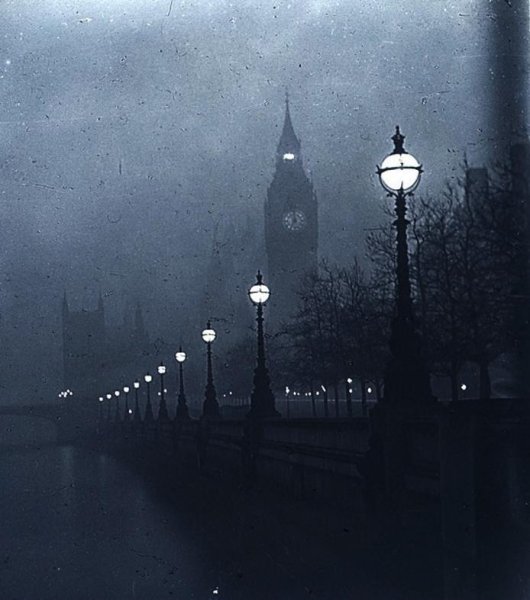 Лондон в тумане 19 век