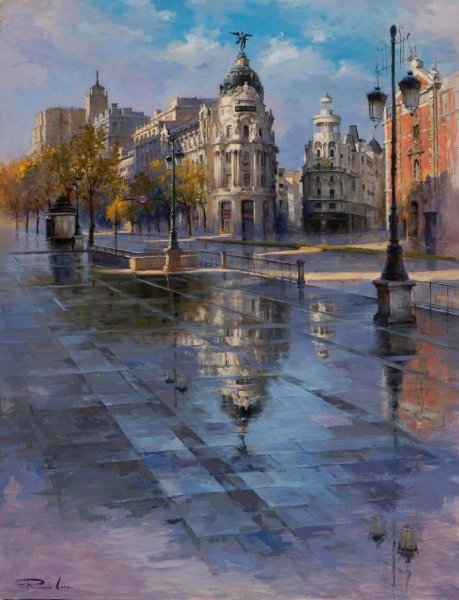 Картины города Импрессионизм