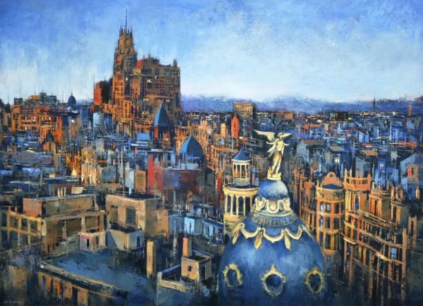 Испанский художник Рикардо Санц