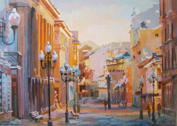 Волков Сергей. Улочки Москвы