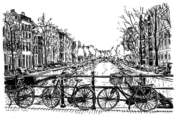 Томас Кинкейд картины города-Парижа