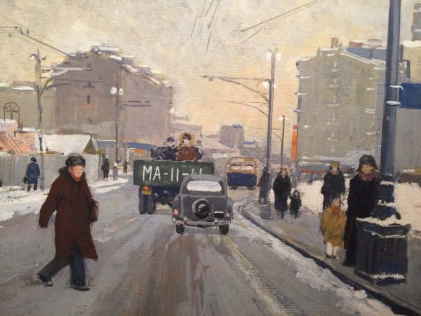 Художник Владимир Орлов Никитская улица