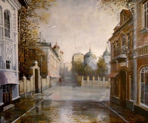 Художник Курсеев Вячеслав_старый Саратов