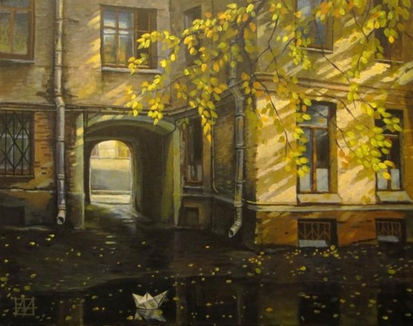 Акварелист Вячеслав Курсеев