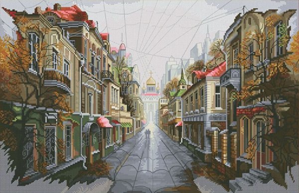 Московское Каприччио вышивка Нова Слобода