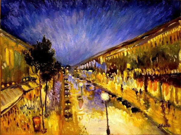 Камиль Писсарро. Серия «Парижские бульвары».