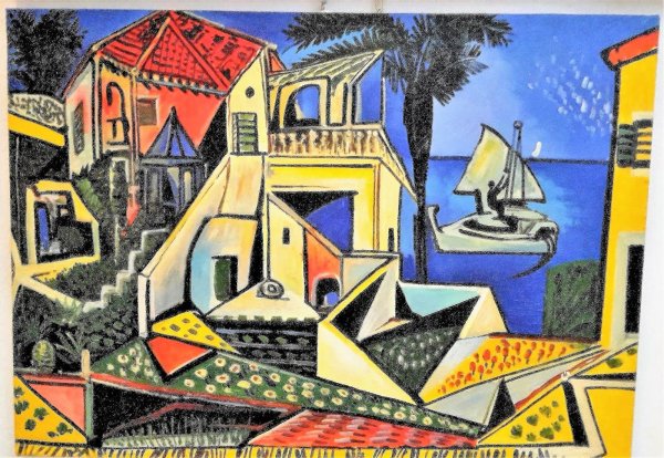 Пикассо кубизм пейзаж