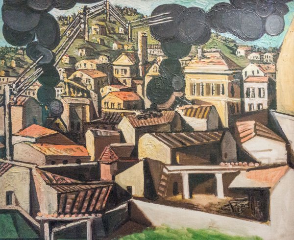 Пикассо городской пейзаж