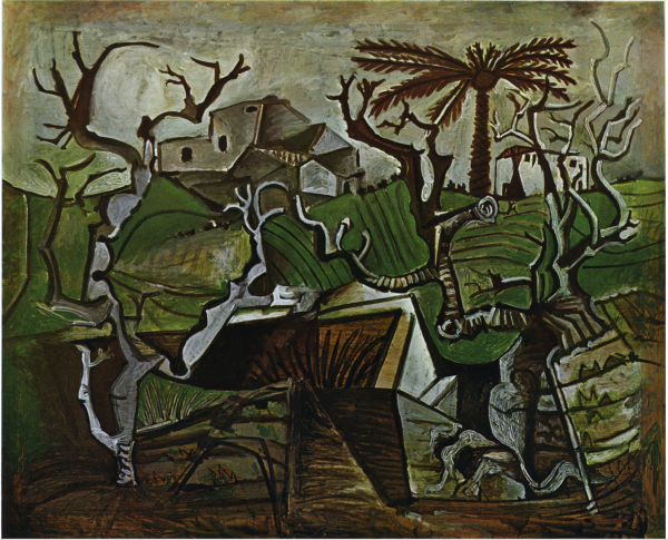 Пабло Пикассо пейзаж живопись