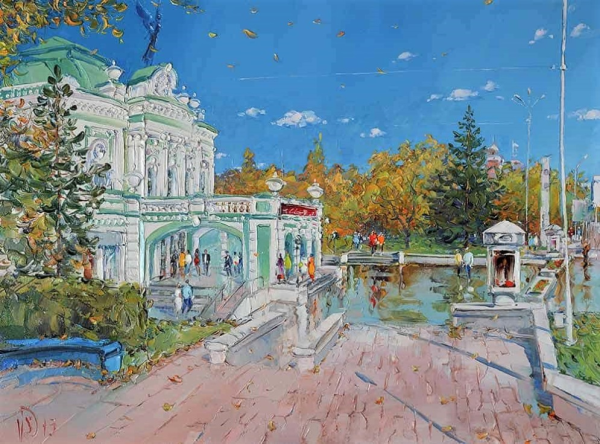 Сергей Демиденко художник Омск