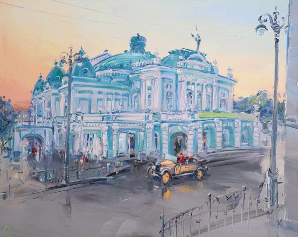 Городской пейзаж Омск