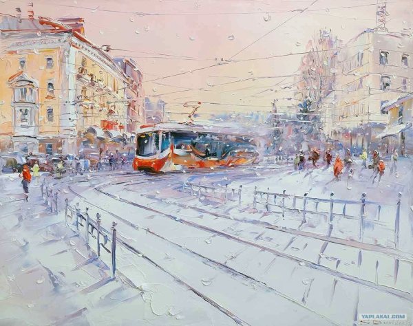 Омский художник Сергей Демиденко