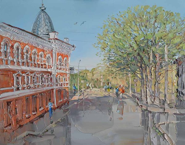 Сергей Демиденко городские пейзажи