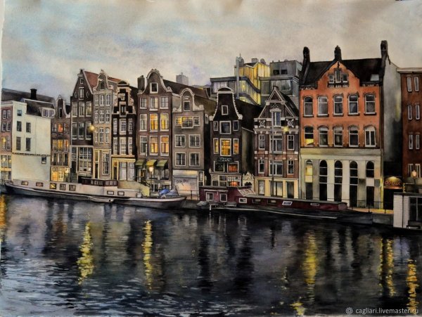 Амстердам в живописи