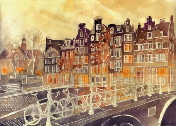 Леонид Афремов Амстердам