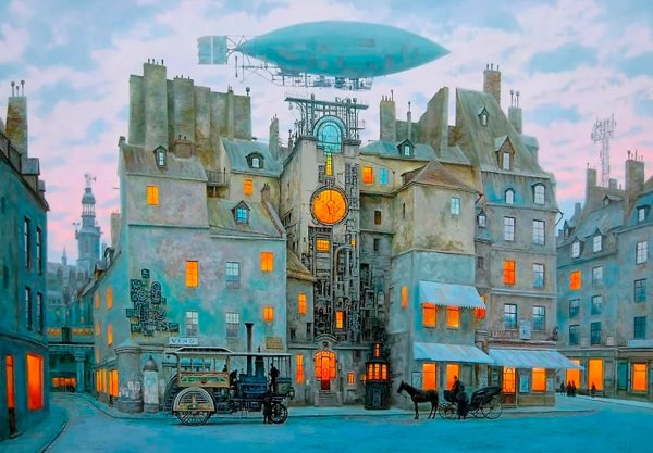 Вадим Войтехович живопись стимпанк