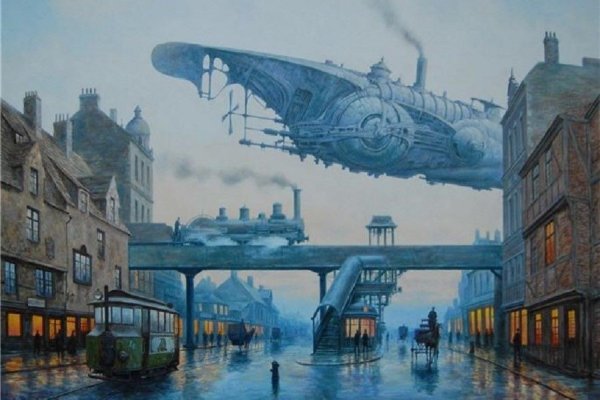 Стимп панк Мэтт пейтинг