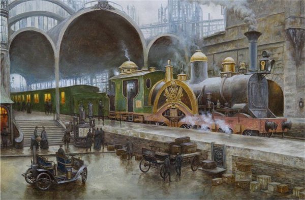 Стимпанк Лендскейп