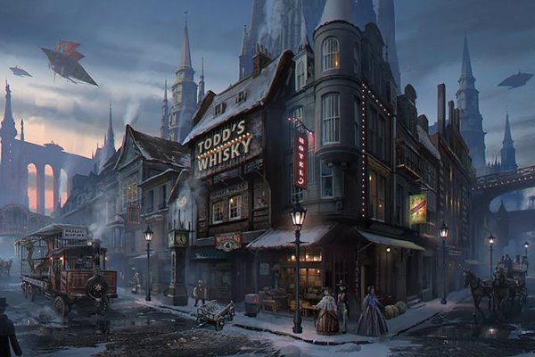 Дизельпанк Лондон