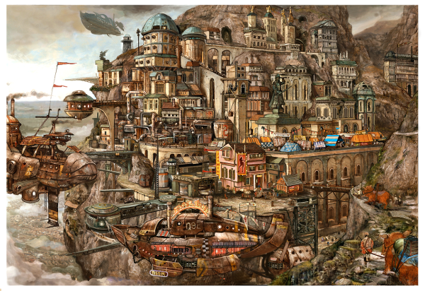 Аниме пейзаж