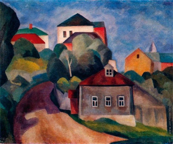 Абстрактный городской пейзаж