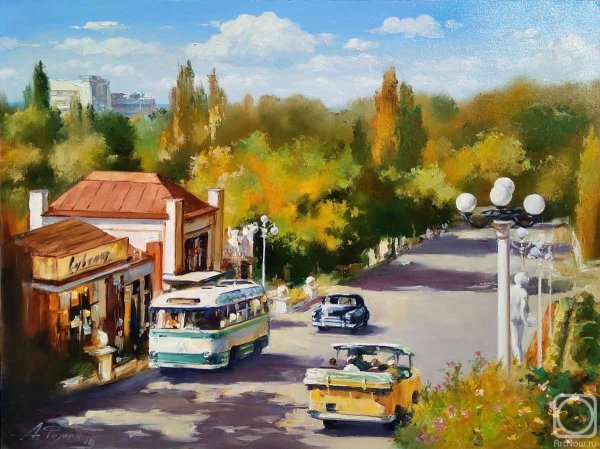 Пейзаж города Сочи