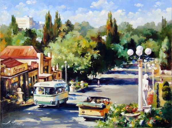 Ялта в картинах советских художников