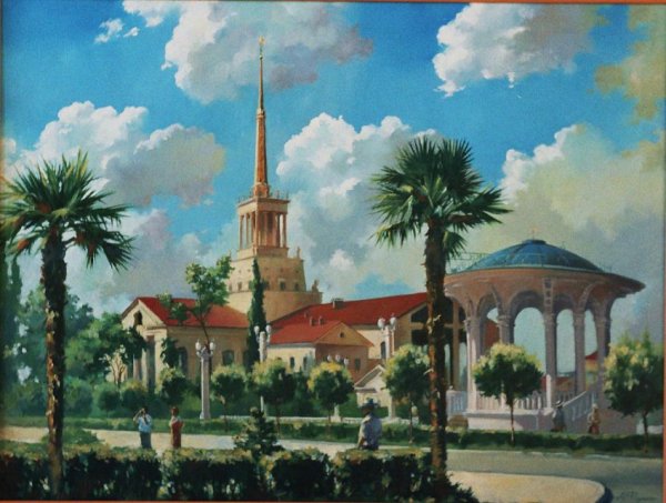 Художник Олег Щербаков Ялта