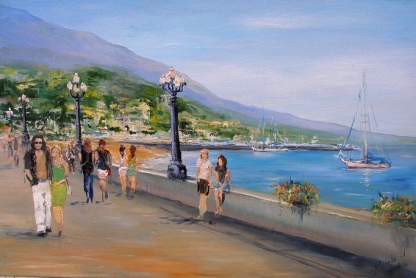 Морпорт Сочи картина