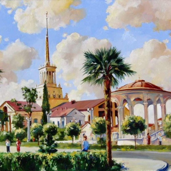 Рассвет в Сочи