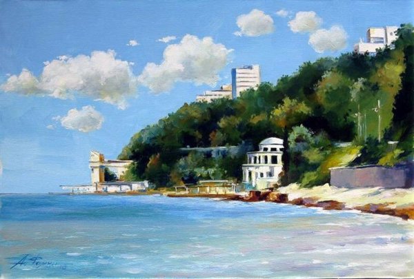 Морпорт Сочи картина