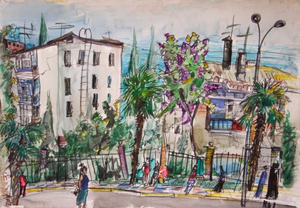 Куртины Ялта набережная