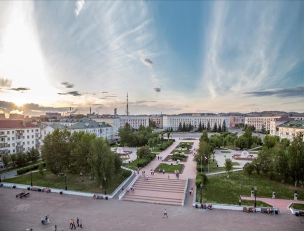 Краснотурьинск площадь города